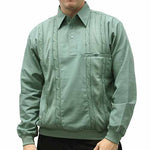 Load image into Gallery viewer, Palmland Cable Knit insert Pullover Big and Tall - 6097-425 Sage - theflagshirt
