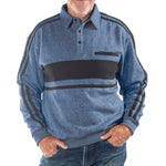 Load image into Gallery viewer, Classics by Palmland Big and Tall  Long Sleeve Banded Bottom Shirt
