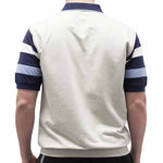 Load image into Gallery viewer, Classics by Palmland Short Sleeve Banded Bottom Shirt Big and Tall 6190-353 - theflagshirt
