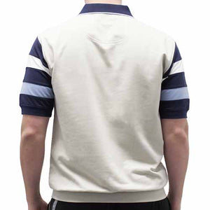 Classics by Palmland Short Sleeve Banded Bottom Shirt Big and Tall 6190-353 - theflagshirt