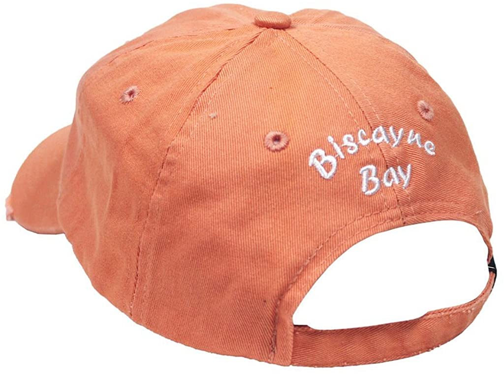 Biscayne Bay Tattered Hat Mango - banded bottom