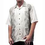Load image into Gallery viewer, Irvine Park Men&#39;s Silk Shirt - Taupe - theflagshirt

