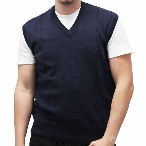 Men's Pullover Vest Big and Tall - CROSBY