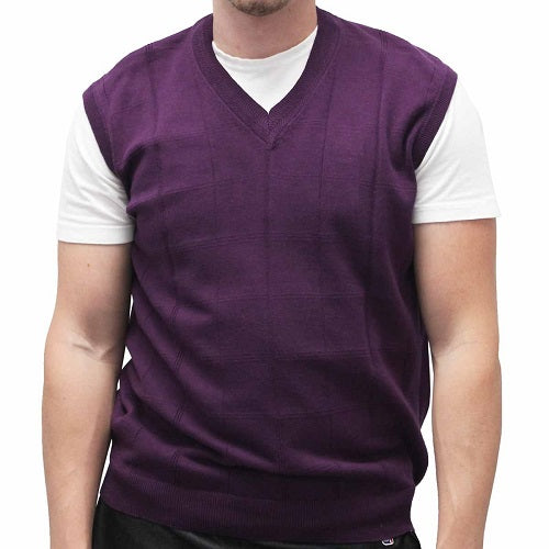 Monogram Flower Cotton Knit Vest - Men - Ready-to-Wear