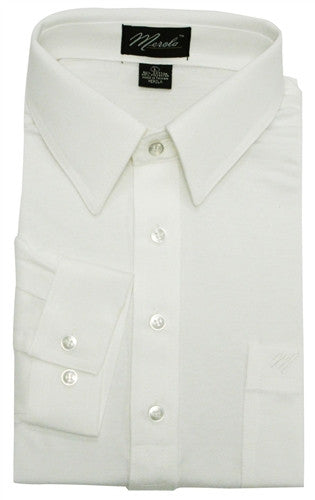 Merola Long Sleeve Pocket Polo Shirt - White - theflagshirt
