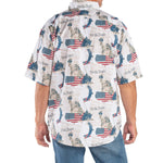 Load image into Gallery viewer, Men&#39;s We The People 100% Cotton Button-Down Short Sleeve Shirt
