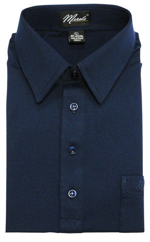 Merola Short Sleeve Pocket Polo Shirt -  Navy - theflagshirt
