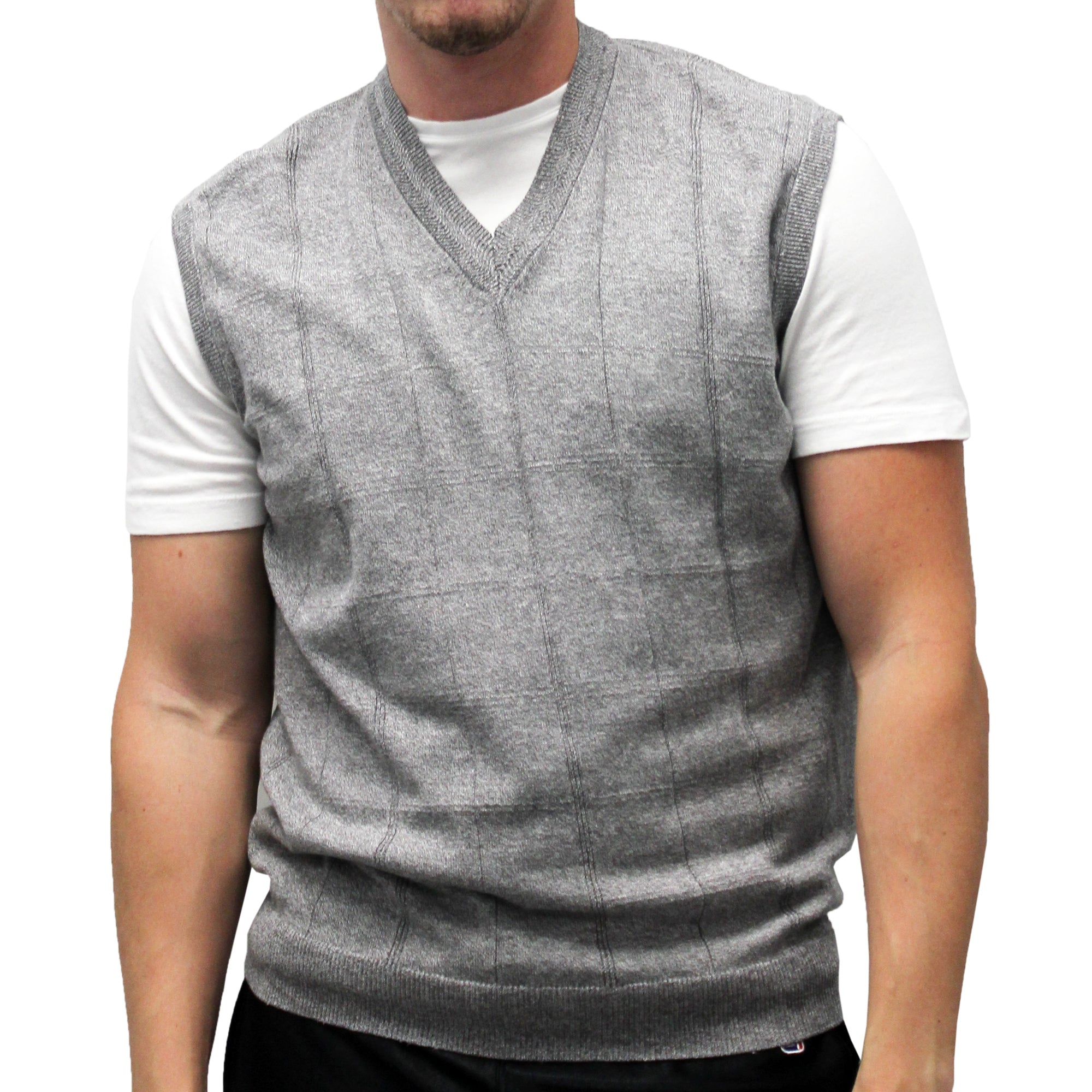Men's Pullover Vest with embroidery 100% Cotton – bandedbottom